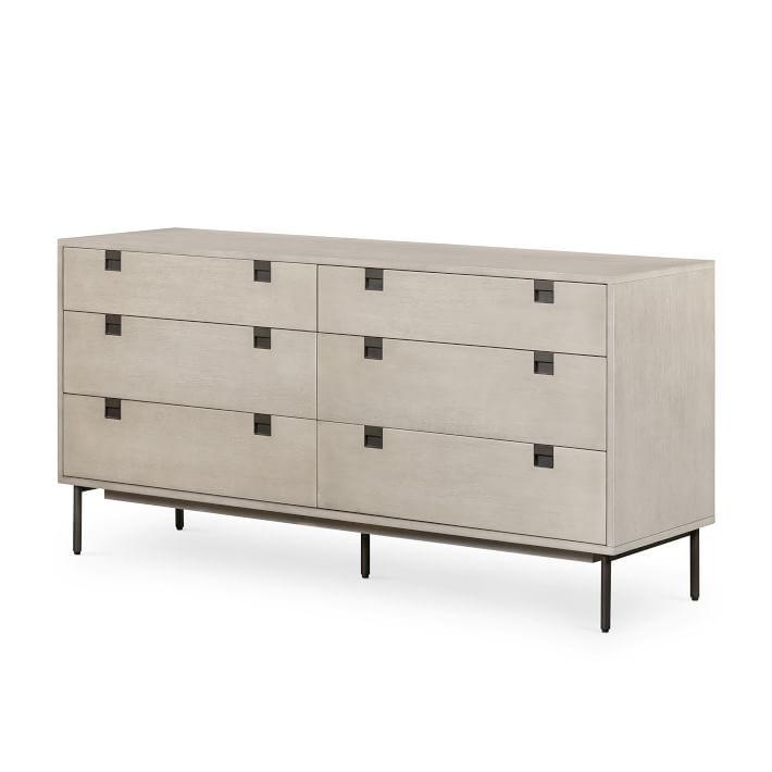 Iron &amp; Acacia 6-Drawer Dresser (62&quot;) added by Spoak Member