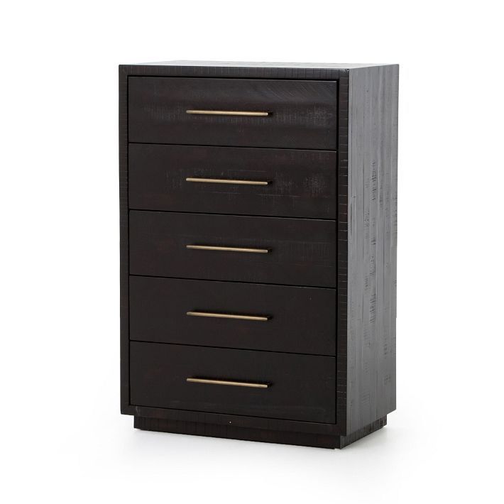 Alexa Burnished Pedestal 5-Drawer Dresser (30&rdquo;) added by Spoak Member