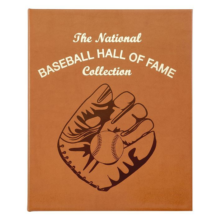 The National Baseball Hall Of Fame Leather-Bound Book added by Spoak Member