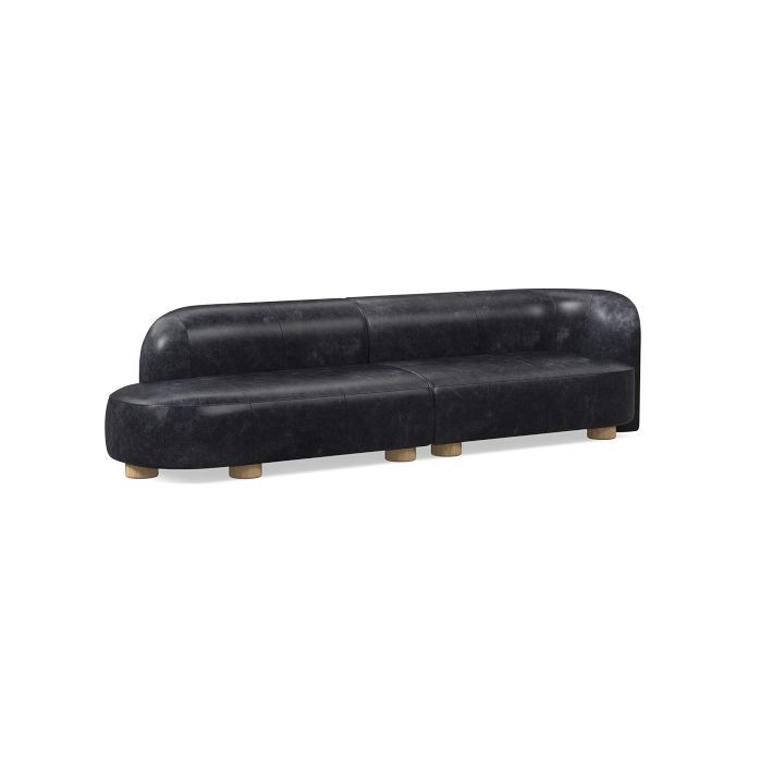 Laurent Leather 2-Piece Bumper Sofa (122.5&quot;) added by Spoak Member