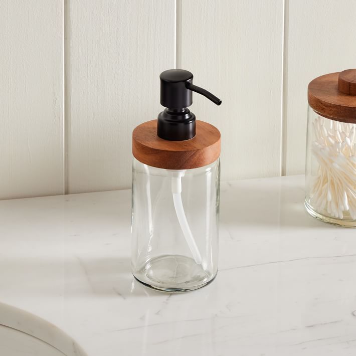 Clover Wood &amp; Glass Bath Accessories added by Spoak Member