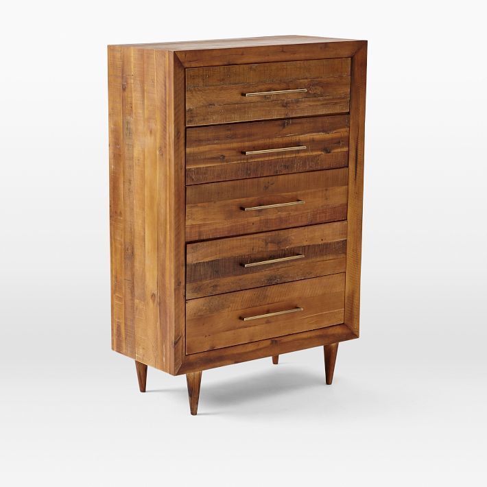 Alexa Reclaimed Wood 5-Drawer Dresser (34&quot;) added by Spoak Member