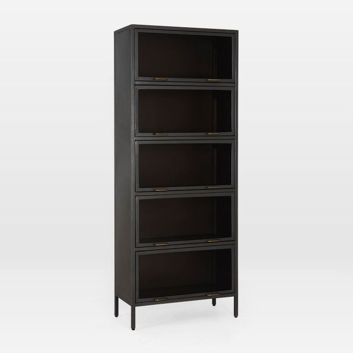 Iron &amp; Glass Tall Barrister Cabinet (32&quot;) added by Spoak Member