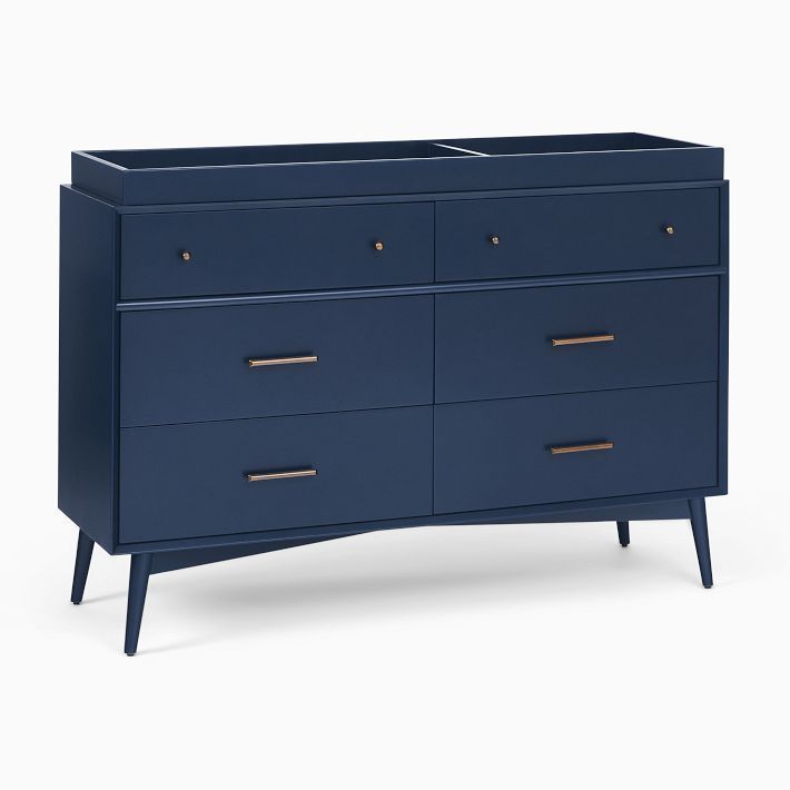 Mid-Century 6-Drawer Changing Table (56&quot;) added by Spoak Member