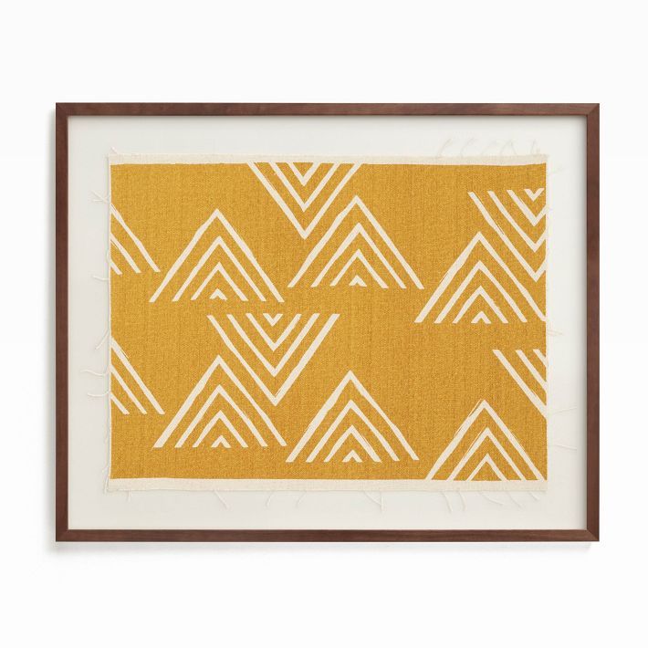&quot;The Mountain Top&quot; Framed Textile Art by Minted for West Elm added by Spoak Member