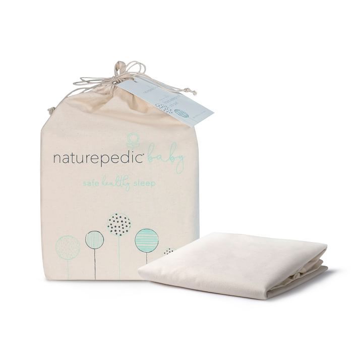Naturepedic Organic Cotton Fitted Waterproof Protector Pad added by Spoak Member