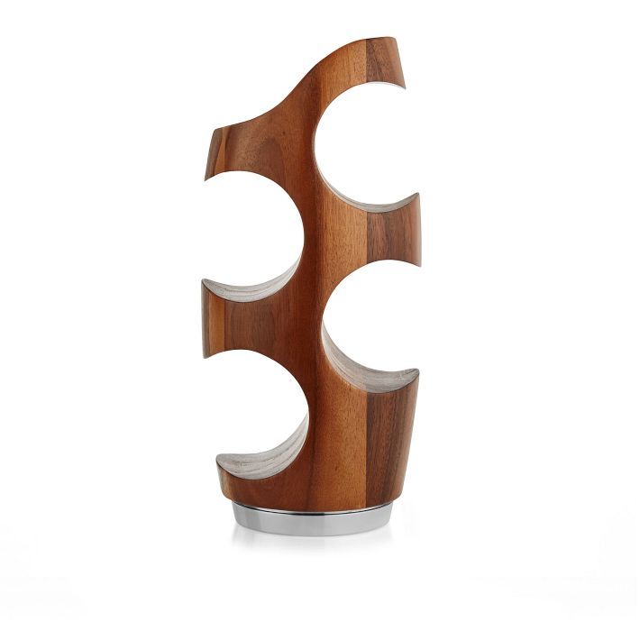 Nambe Vie Curved Wood Wine Rack added by Spoak Member