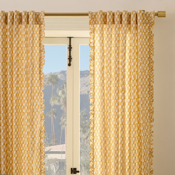 RHODE Thistle Ruffle Edge Curtain (Set of 2) added by Spoak Member