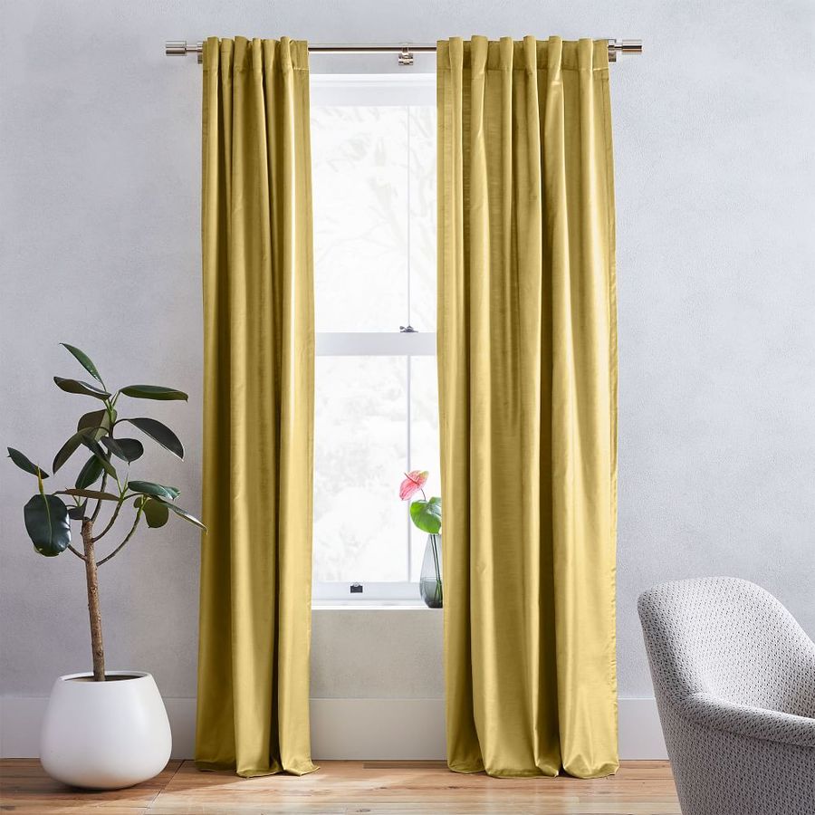 Luster Velvet Curtain - Wasabi added by Spoak Member