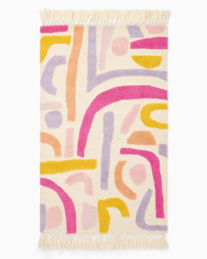 Modern Shapes Easy Care Shag Rug added by Monique De La Vega