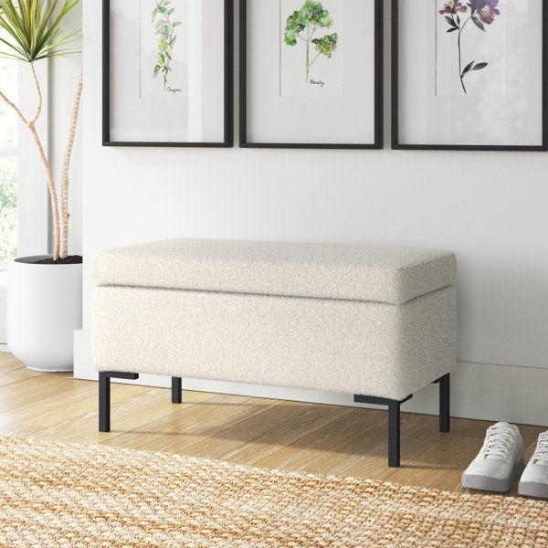 Briony Upholstered Flip Top Storage Bench added by Jennifer Hickey