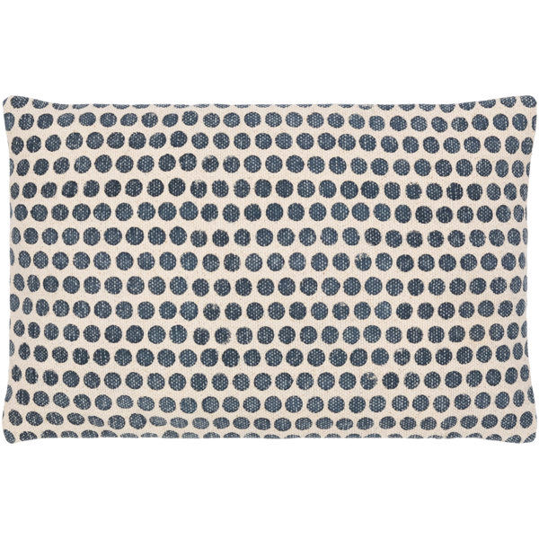 Zetta Polka Dots Cotton Lumbar Throw Pillow added by Shannon Jernigan