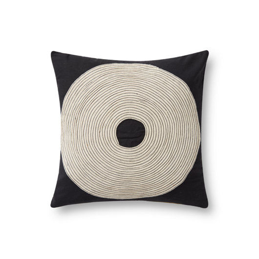 Rosena Black / Natural 18" X 18" Pillow | AllModern added by KATHERINE ECK