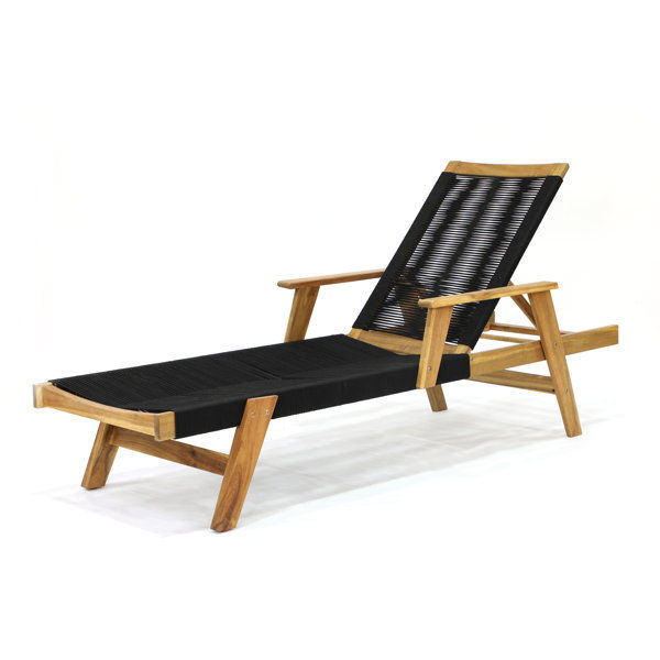 Laguna Outdoor Acacia Chaise Lounge added by Liz Kirby
