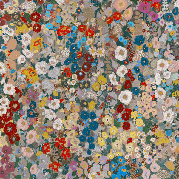 Hollyhocks Floral Wallpaper Roll added by Nicole Vacherot