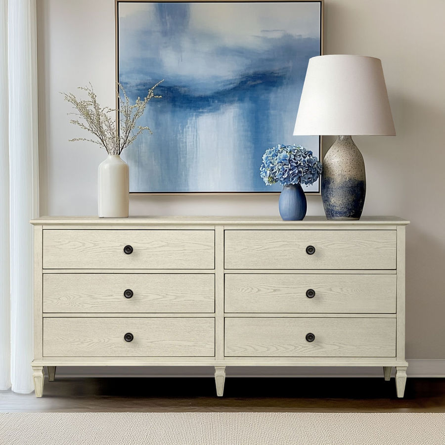 blue summer dress nearby DRESSER PINTED W/ ANNIE SLOANS MIX GREEK BLUE & ORIGINAL LAQUER FINISH –  Consign-it Furniture, LLC