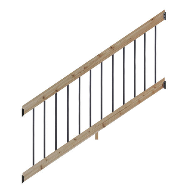 ProWood 6 ft. Stair Railing Kit with Square Aluminum Balusters added by Amy Pickard