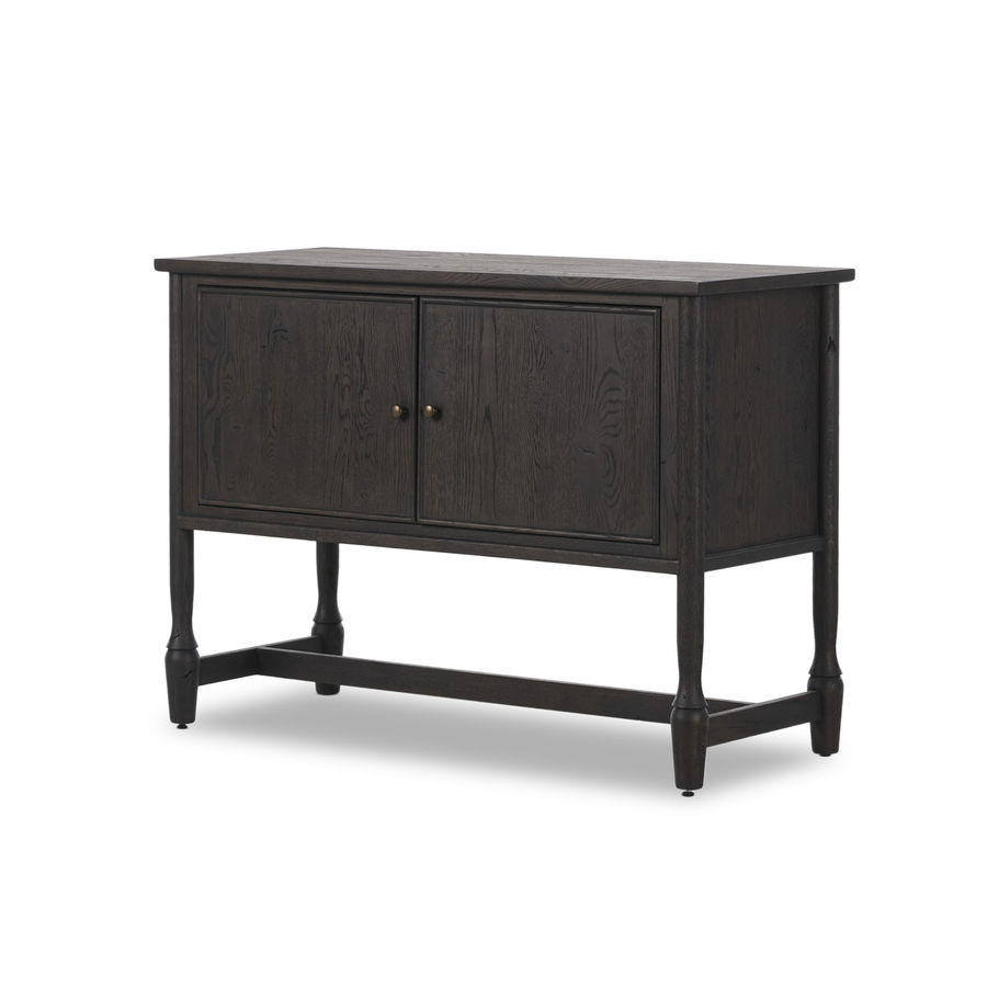 Bari Sideboard 46"-Cracked Smoked Black Veneer added by Breanna Gilbert