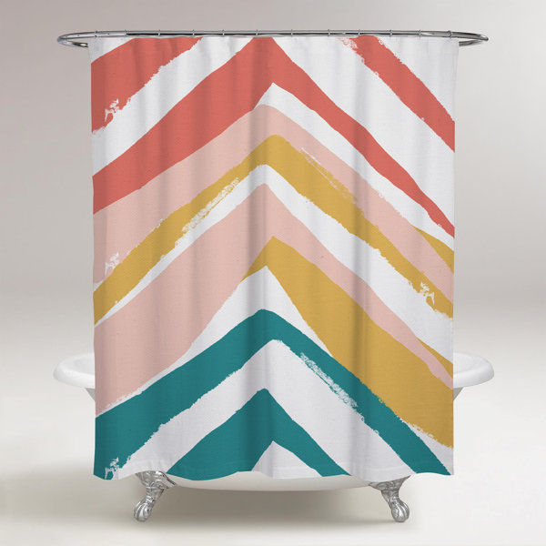 Chevron Shower Curtain added by KATHERINE ECK