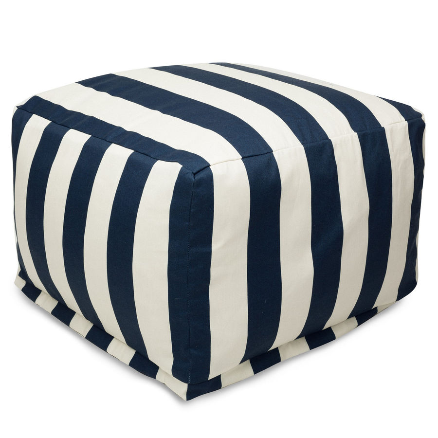Breakwater Bay Loucks Bean Bag Ottoman with Cushion & Reviews | Wayfair added by HELEN SALGADO