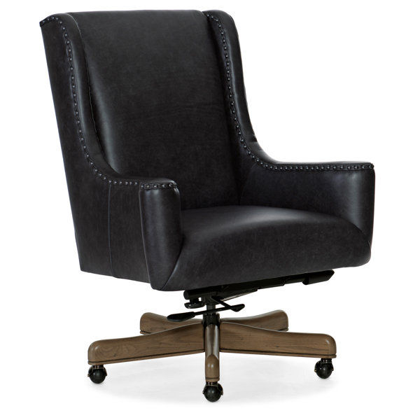 EC Leather Swivel Executive Chair added by Where The Heart Is Designs