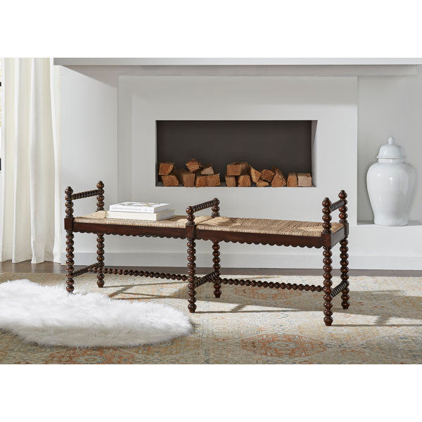 Camorah Wicker Bench added by Beige Studio