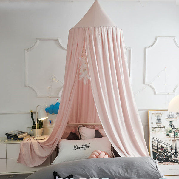Solid Color Microfiber / Polyester Bed Canopy added by Courtney Hill