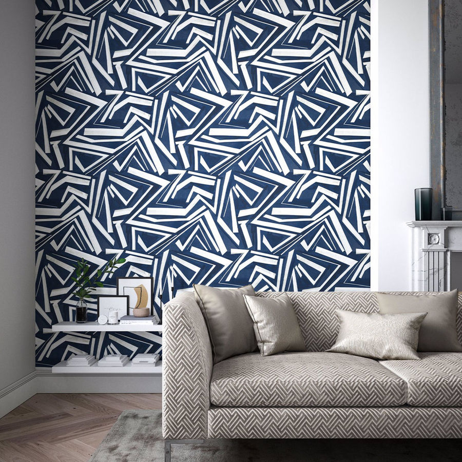unusual wallpaper for dining room