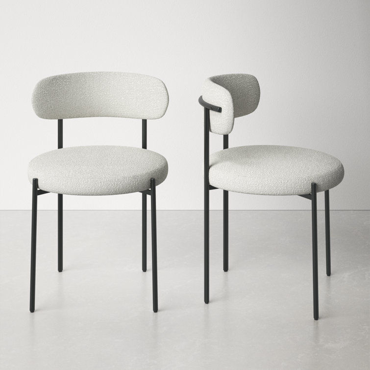 Boucle Upholstered Side Chair (set of 2) added by Erin Vernon