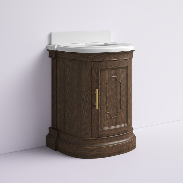 Alidia 30'' Free Standing Single Bathroom Vanity with Quartz Top added by Abby Baker