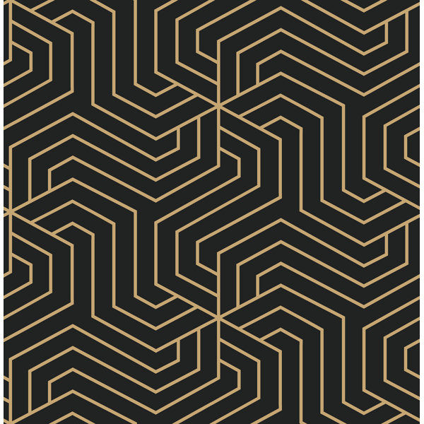 Ramsey 18' L x 20.5'' W Peel and Stick Wallpaper Roll added by RMG Creative