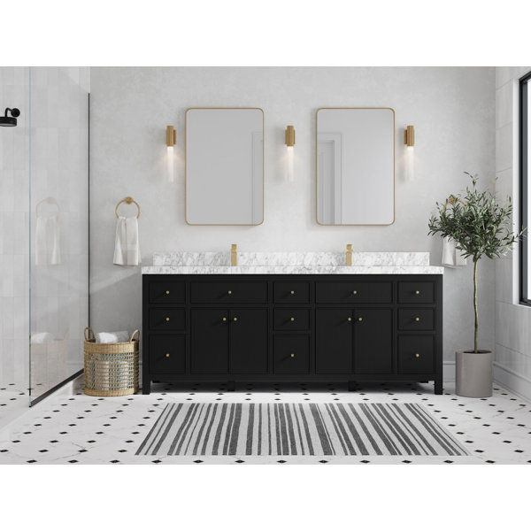 84'' Free Standing Double Bathroom Vanity with Top added by RMG Creative