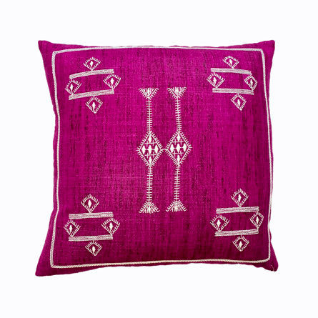 Jiti Cactus Square Silk Pillow Cover & Insert | Perigold added by Adria Roberson