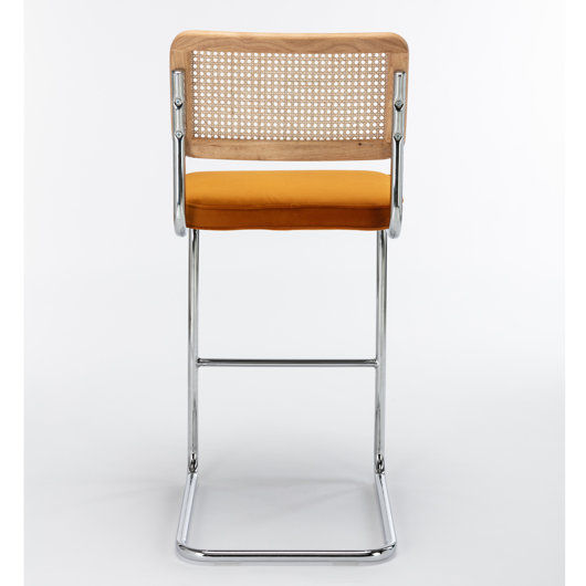 Walsh Velvet Bar & Counter Stool | AllModern added by Ria Spizzirri