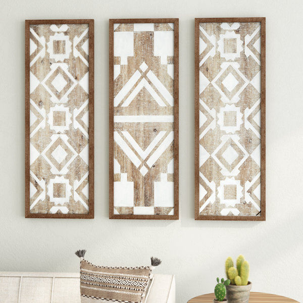 Two-tone Geometric 3-Piece Wood Wall Décor Set added by Shannon Jernigan