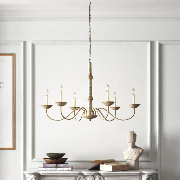 Calando 6 - Light Dimmable Classic / Traditional Chandelier added by SABi iNTERIORS
