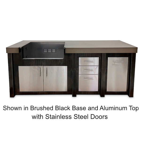 Heritage Outdoor Kitchen Island - 92" | Woodland Direct added by Erica Ramon