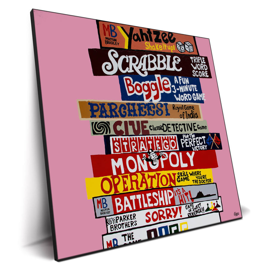 Board Game Pop Art - BIG Wall Décor added by Spoak Member