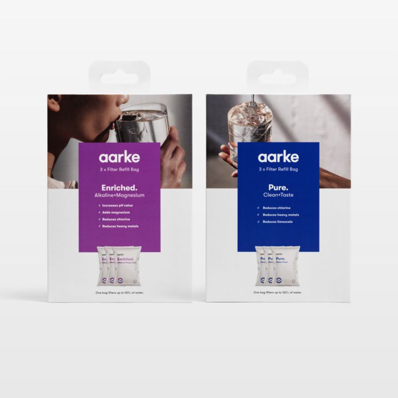 Aarke Water Filter Pure and Enriched Granules Variety Pack added by Spoak Member