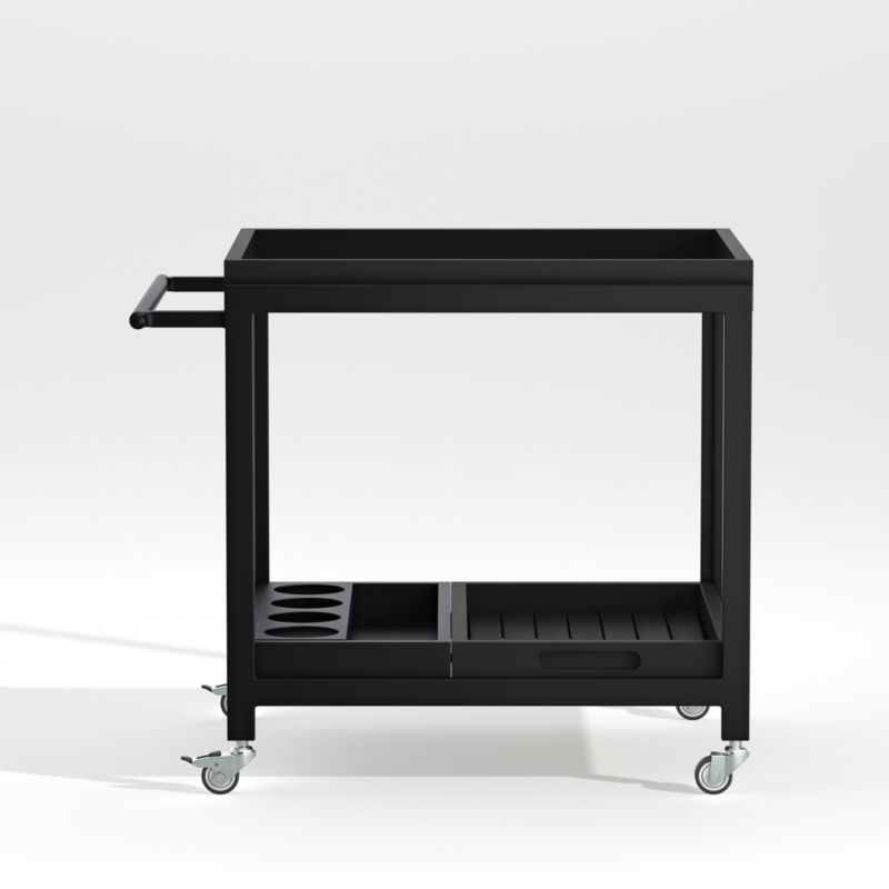 Alfresco Black Outdoor Storage Cart with Casters added by Spoak Member