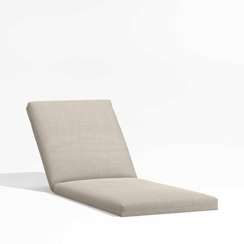 Alfresco Flax Beige Sunbrella ® Outdoor Chaise Lounge Cushion added by Spoak Member