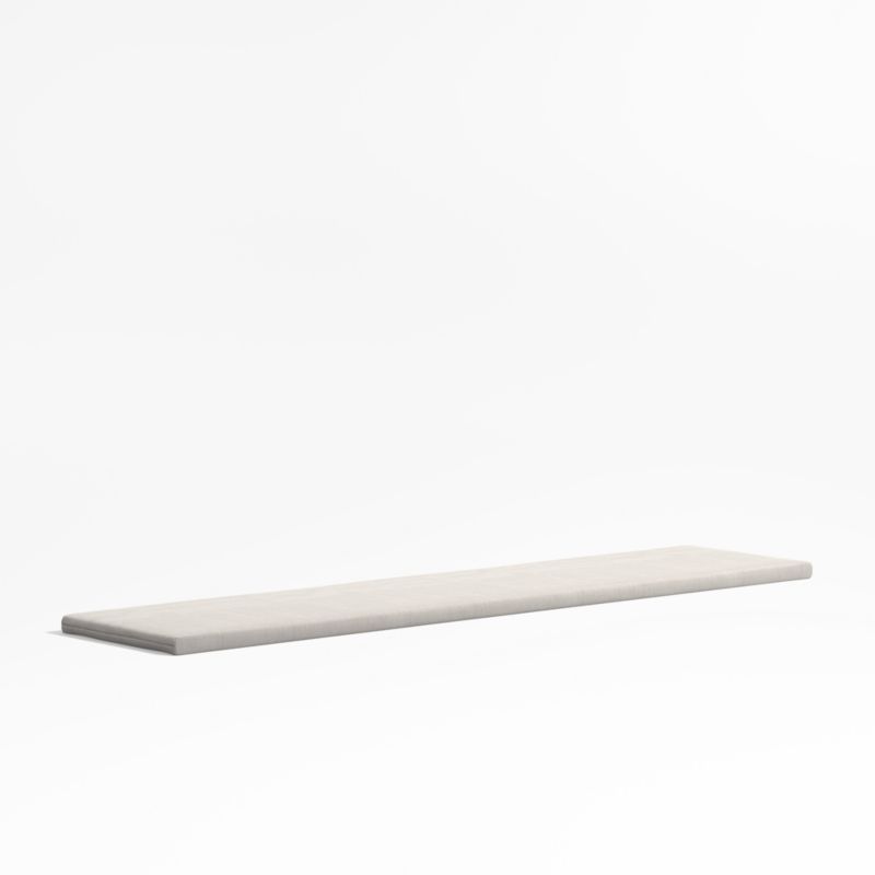 Alfresco Silver Sunbrella ® Outdoor Dining Bench Cushion added by Spoak Member