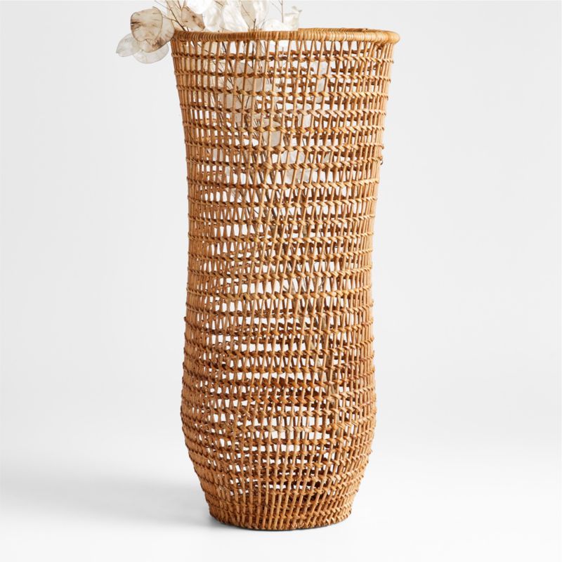 Algarve Large Light Brown Woven Vase 22" added by Spoak Member