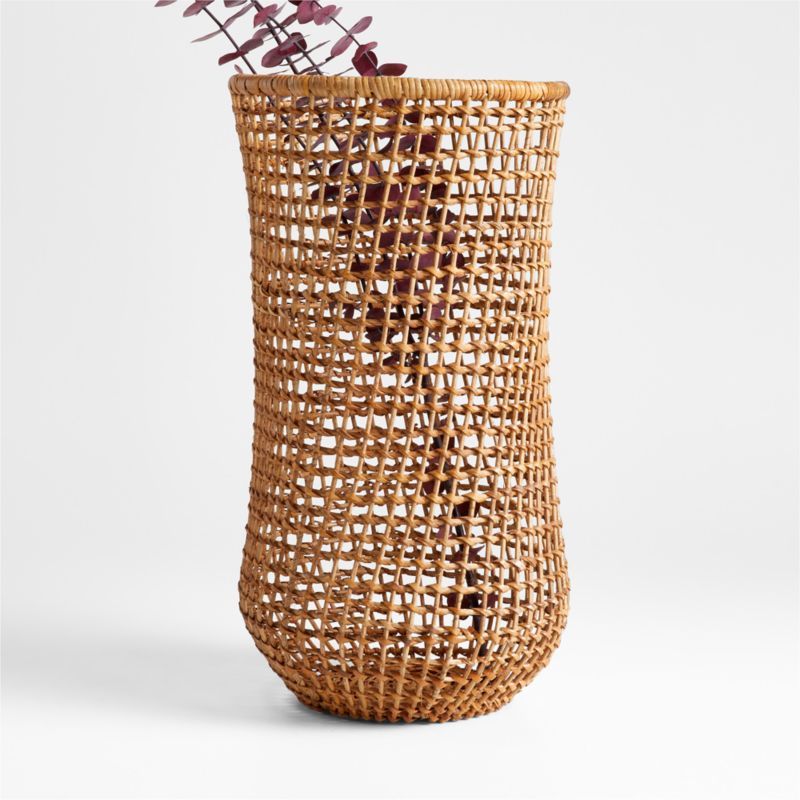 Algarve Medium Light Brown Woven Vase 16" added by Spoak Member