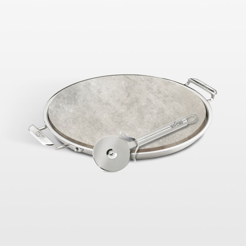 All Clad ® 3-Piece Pizza Stone Set added by Spoak Member