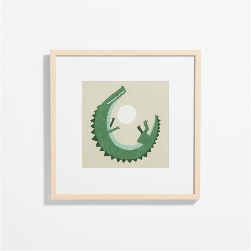 Alligator Framed Wall Art Print added by Spoak Member
