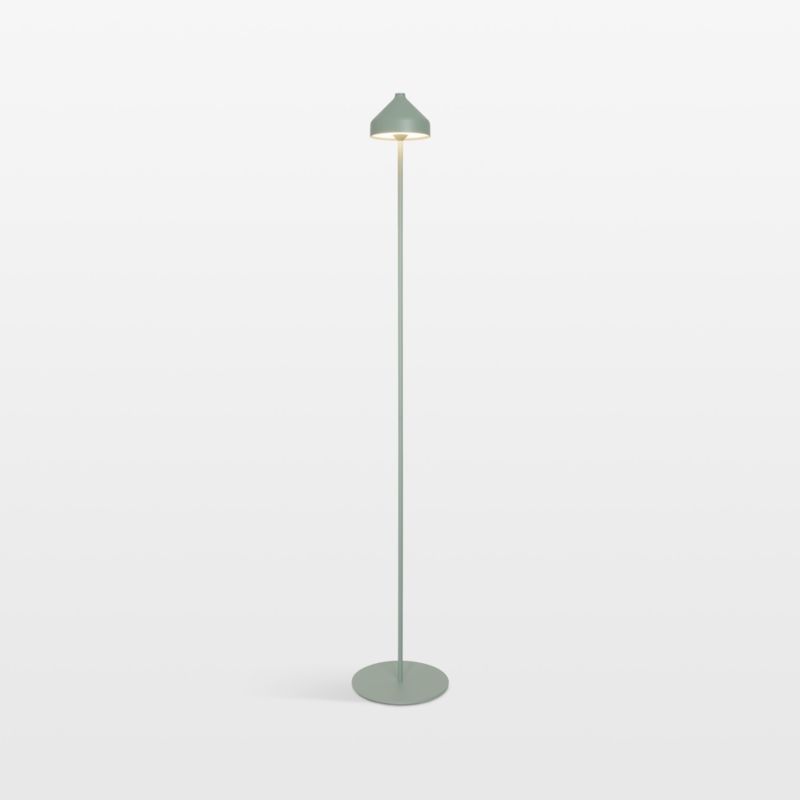 Amelie Pro Metal Floor Lamp Mint Green 47" by Zafferano America added by Spoak Member