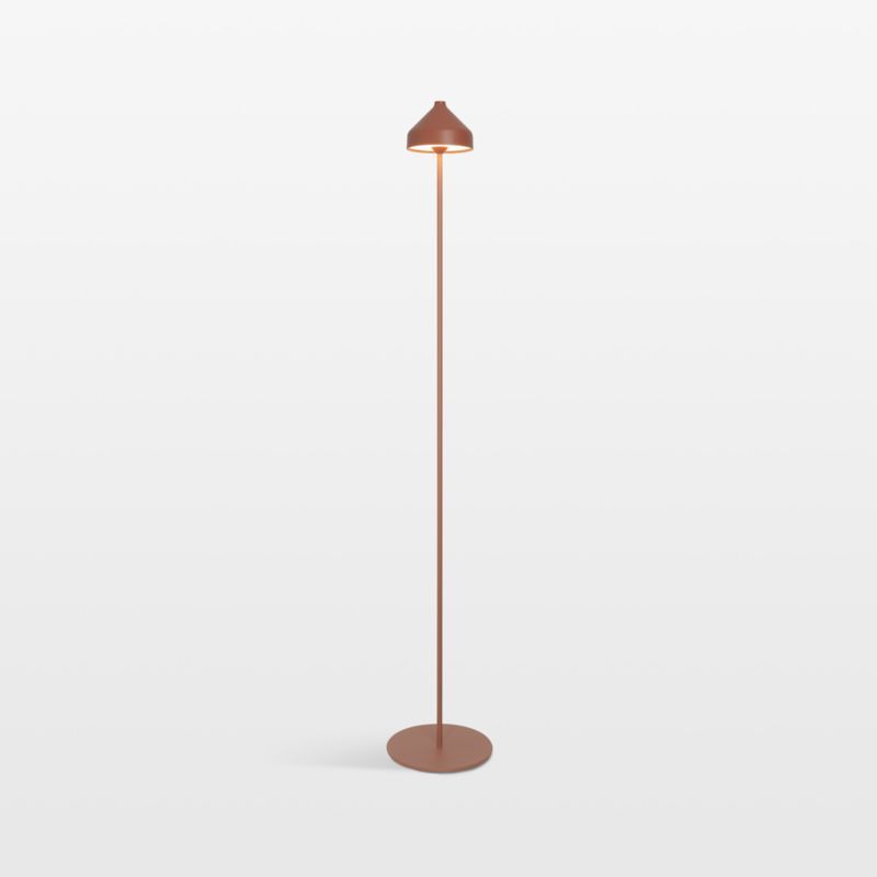 Amelie Pro Metal Floor Lamp Terracotta 47" by Zafferano America added by Spoak Member