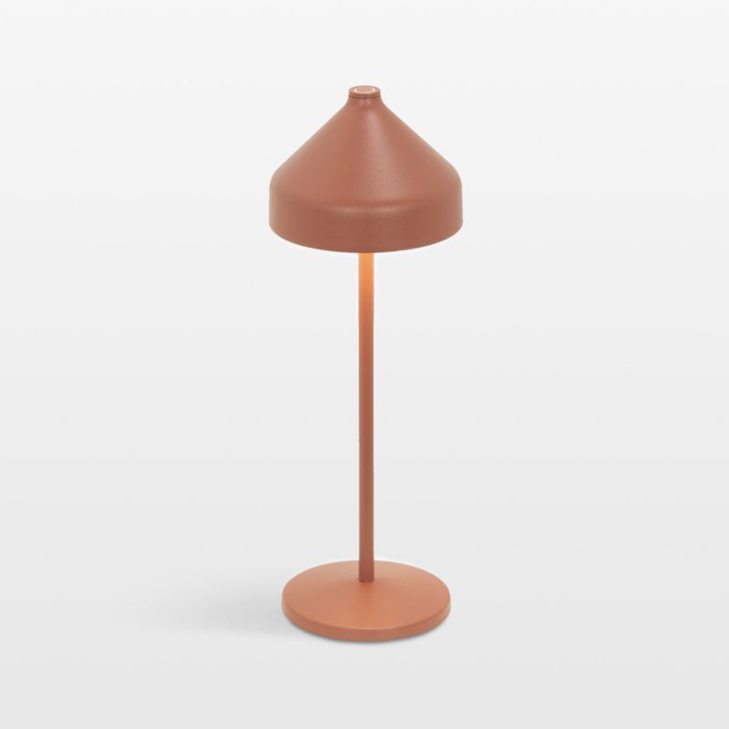Amelie Pro Metal Table Lamp Terracotta by Zafferano America 13.4" added by Spoak Member