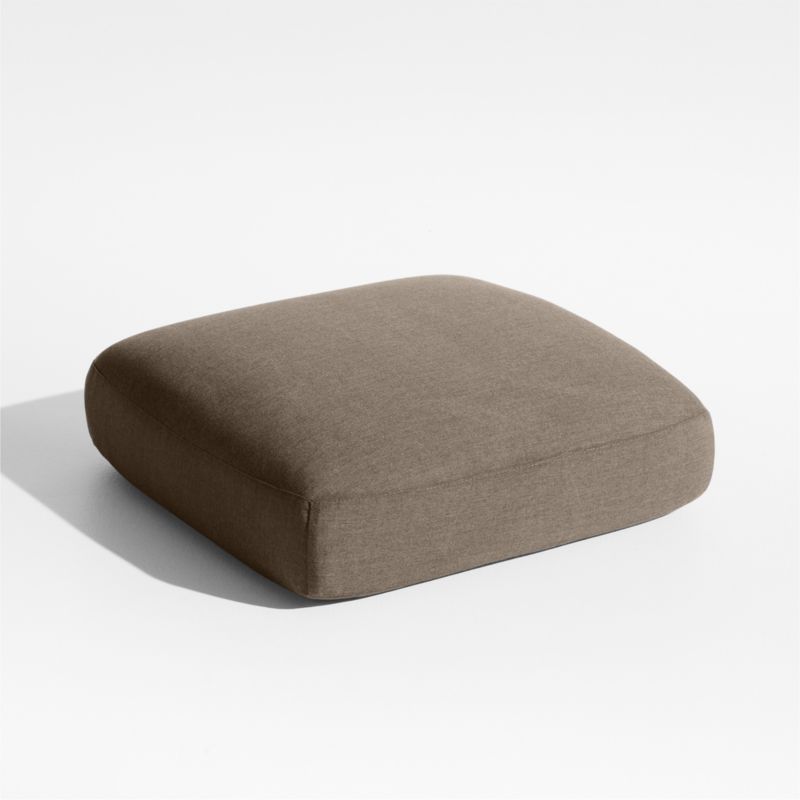 Andorra Cast Shale Brown Sunbrella ® Outdoor Ottoman Cushion added by Spoak Member